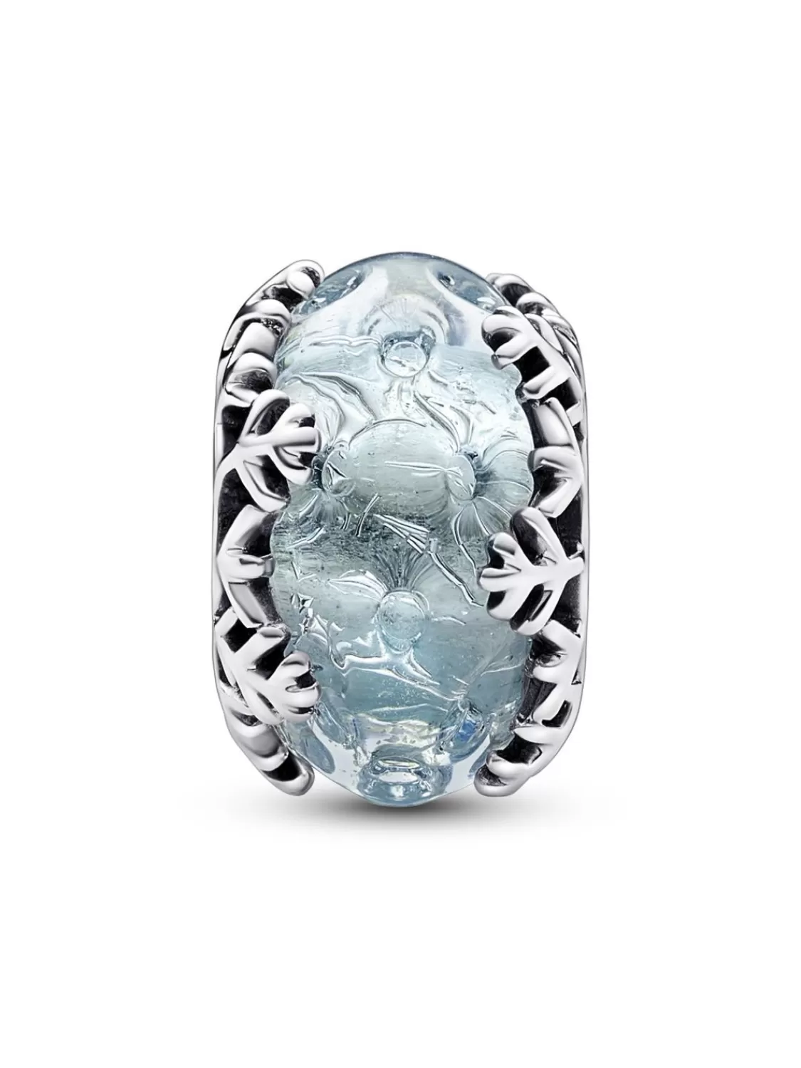 Pandora Silber Charm Winterblaue Schneeflocke | Damenschmuck