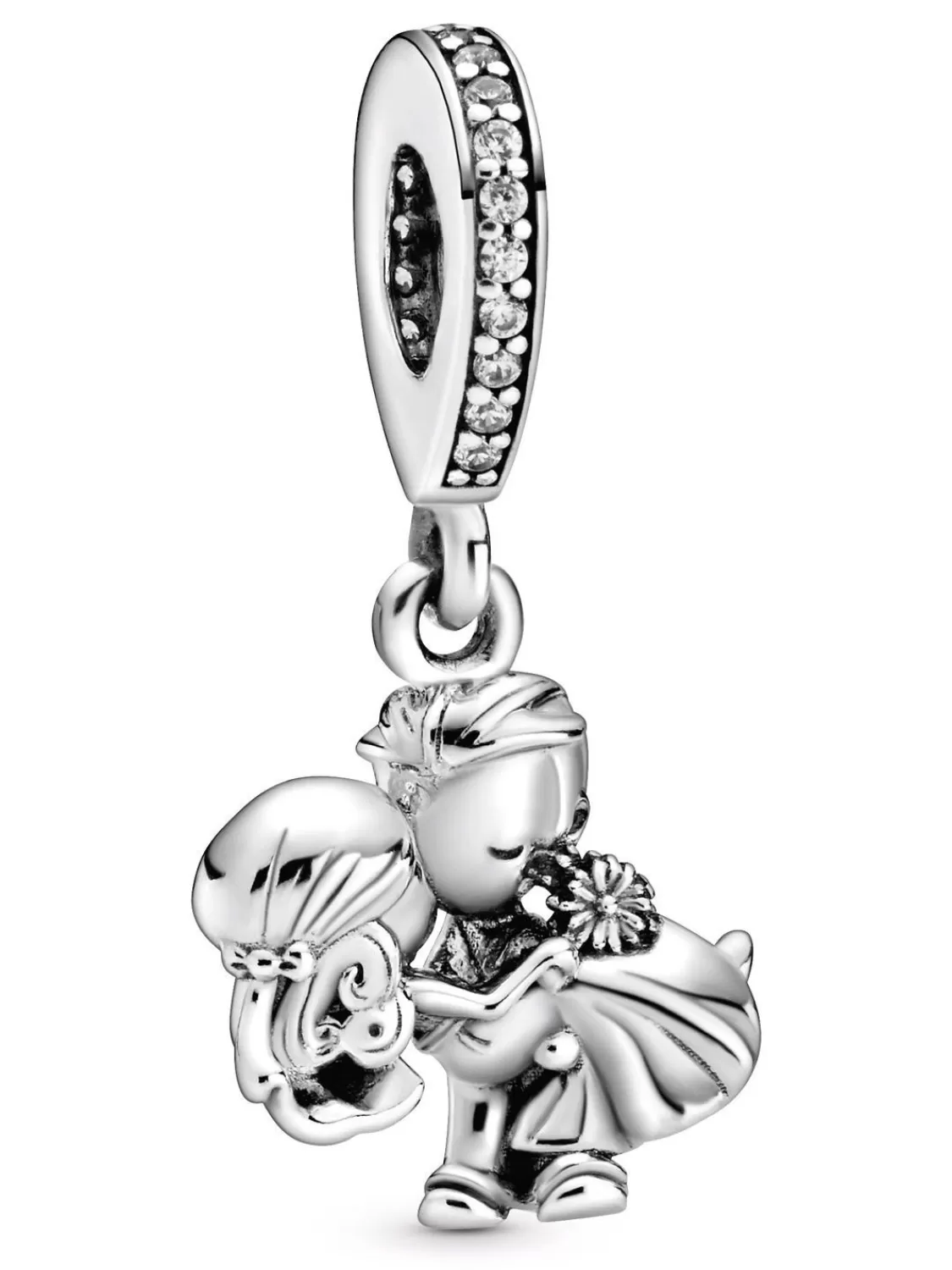 Pandora Silber Charm-Anhanger Brautpaar | Damenschmuck