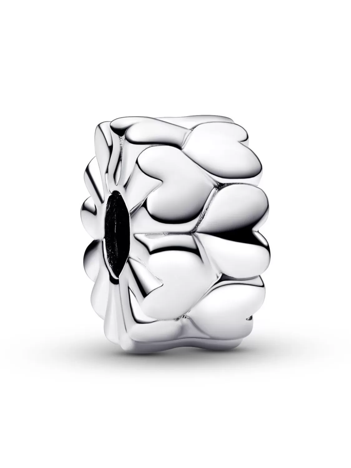 Pandora Silber Clip-Charm Herzmuster | Damenschmuck