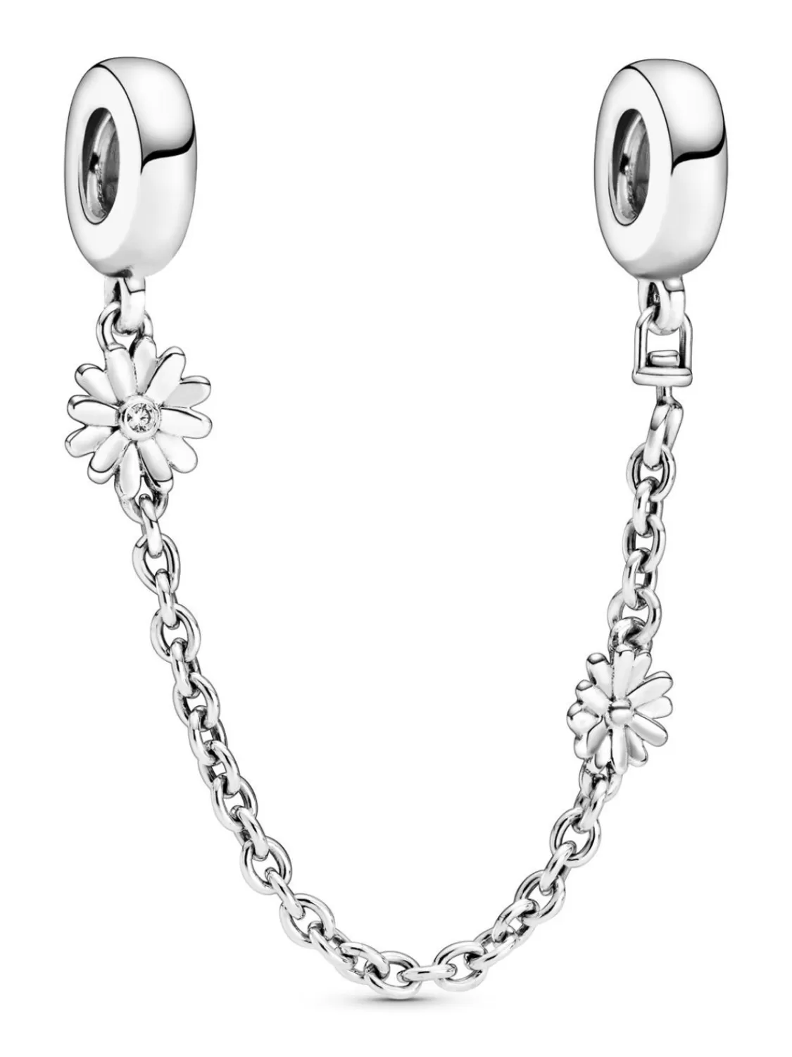 Pandora Silber Sicherheitskette Charm Ganseblumchen | Damenschmuck