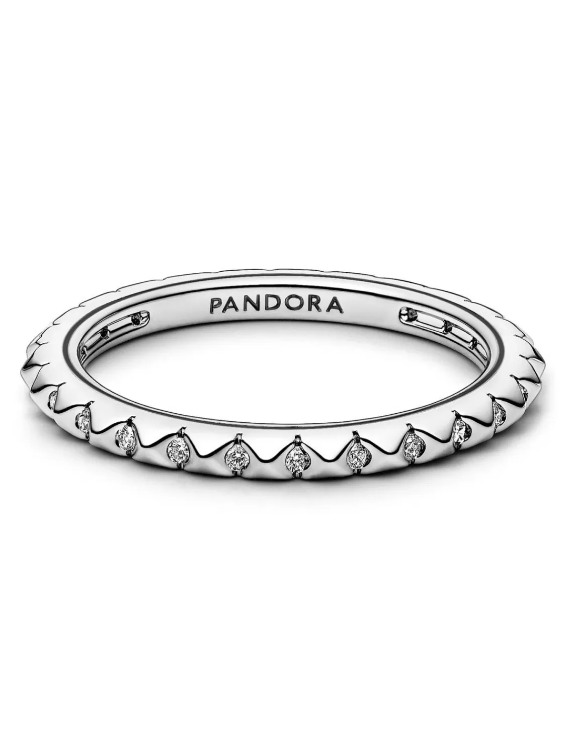 Pandora Silberring Fur Damen Pyramiden | Damenschmuck