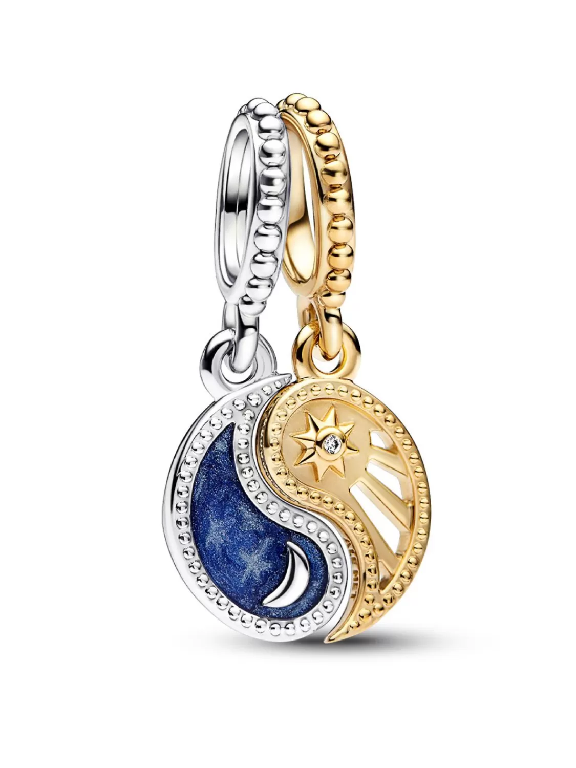 Pandora Teilbarer Charm-Anhanger Sonne & Mond | Damenschmuck