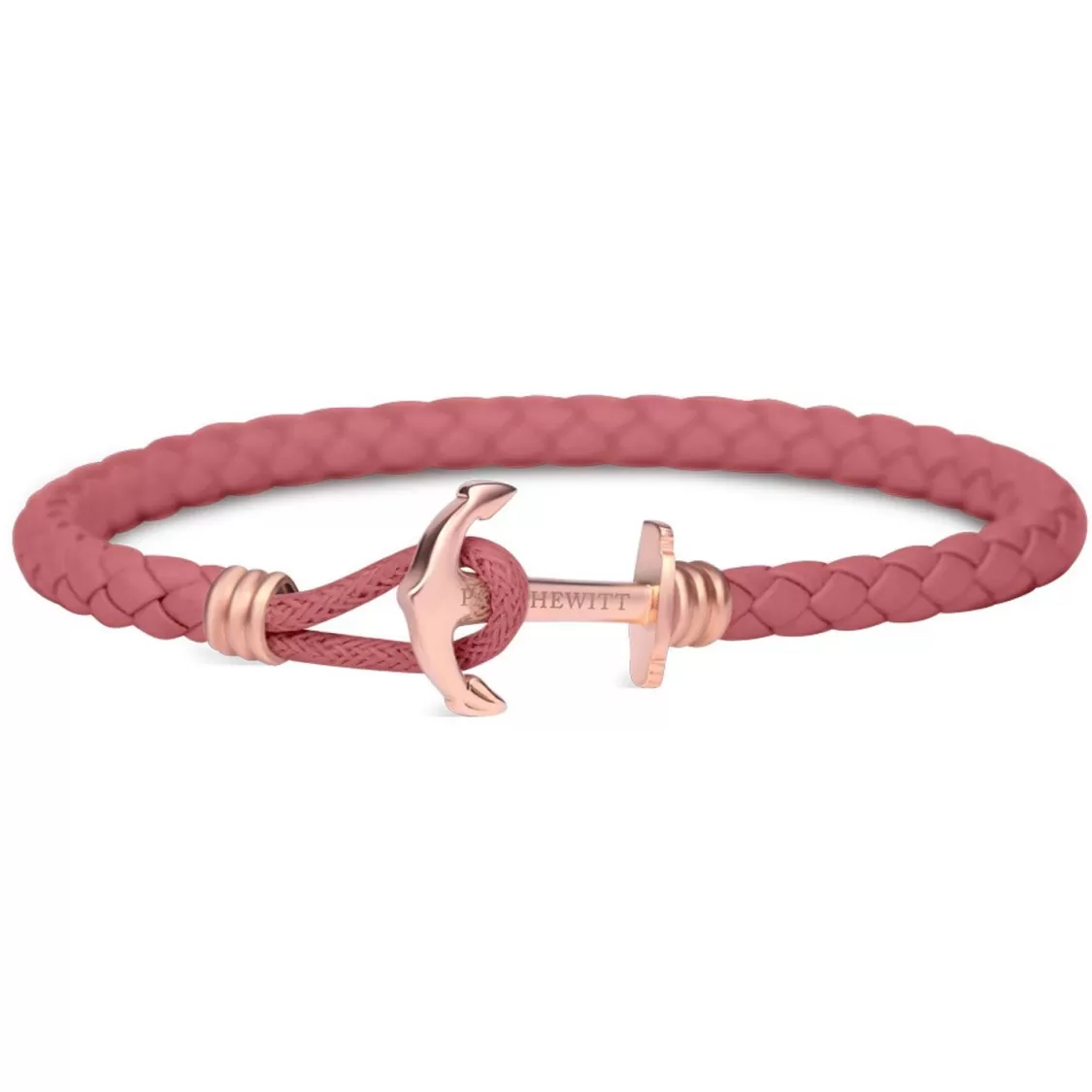 Paul Hewitt Ankerarmband Phrep Lite Himbeer/Rose | Herrenschmuck