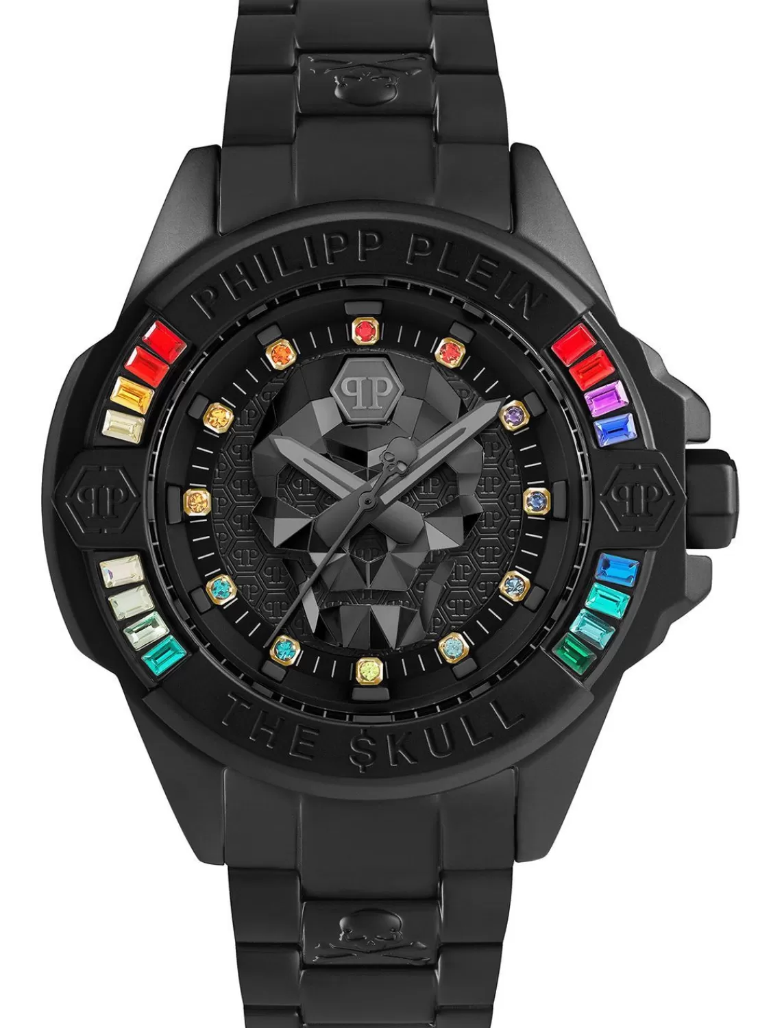 Philipp Plein Armbanduhr The $Kull Genderless Schwarz | Herrenuhren