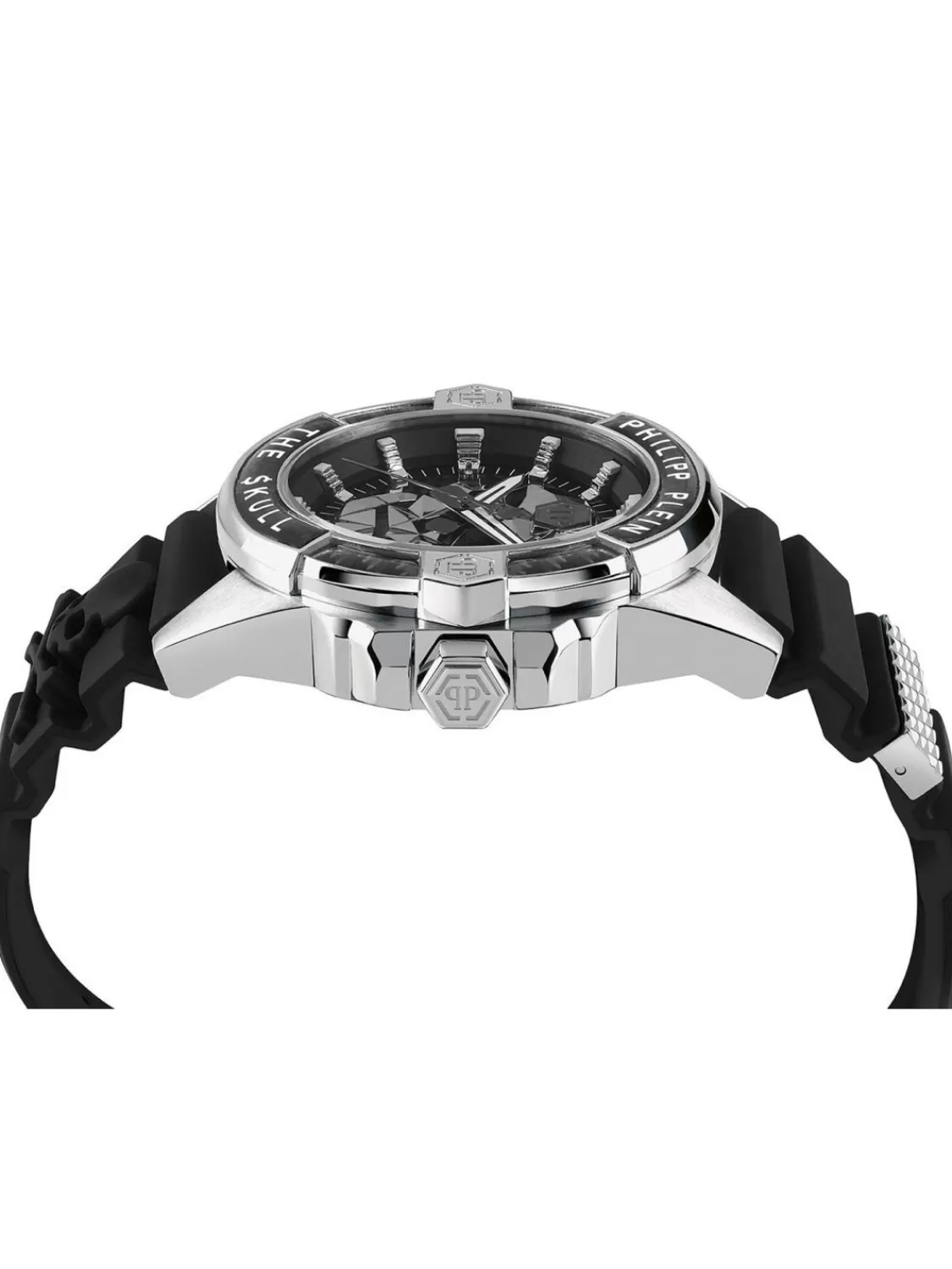 Philipp Plein Armbanduhr The $Kull Karbonfaser Schwarz | Herrenuhren