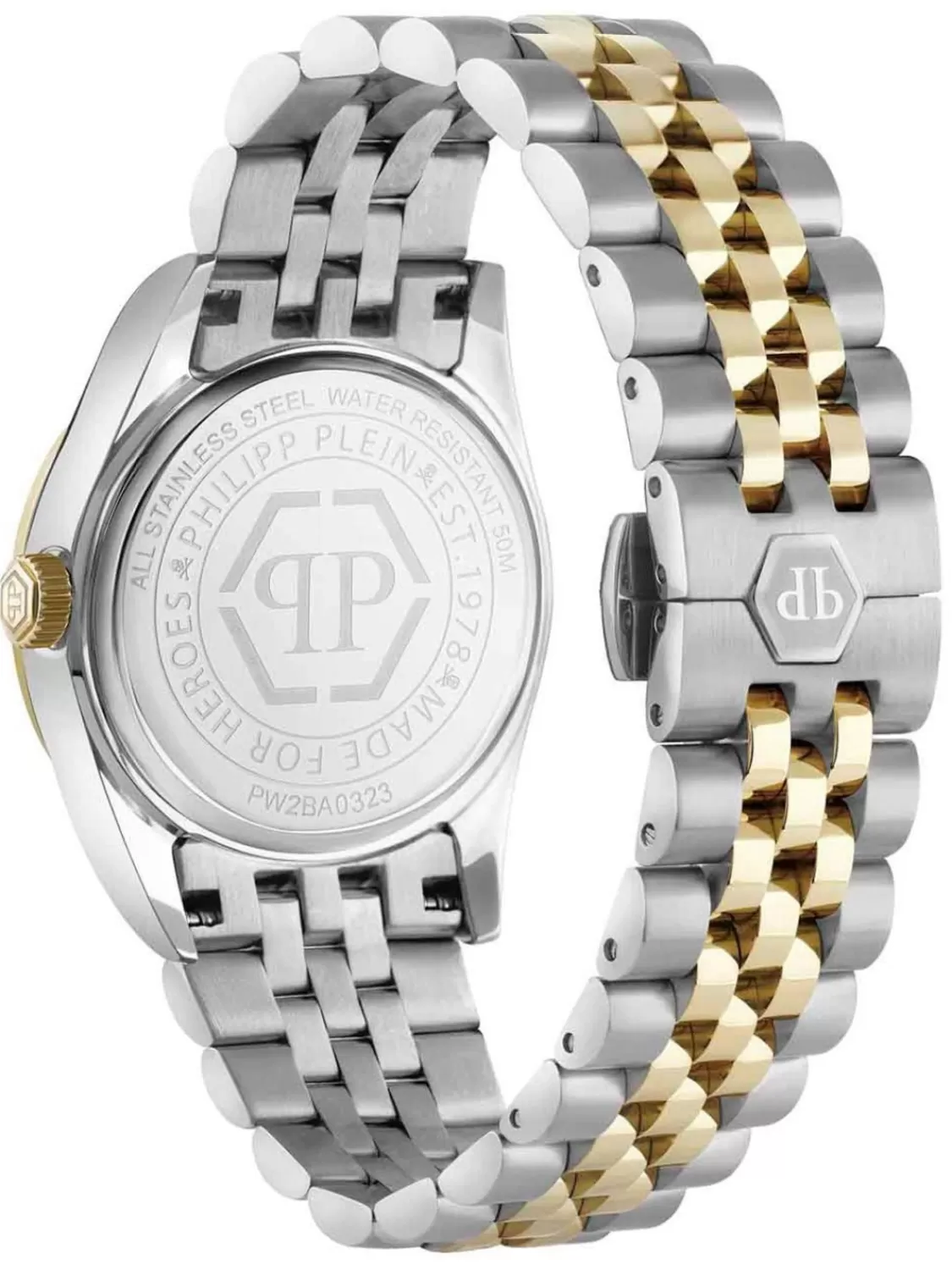 Philipp Plein Damen-Armbanduhr Date Superlative Bicolor | Damenuhren