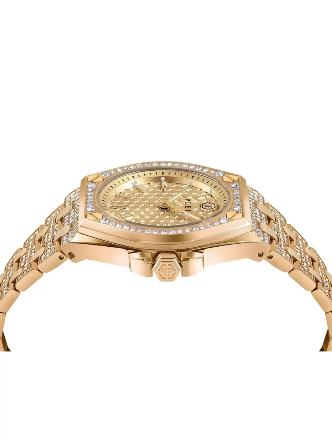 Philipp Plein Damenuhr Plein Extreme Lady Goldfarben | Damenuhren