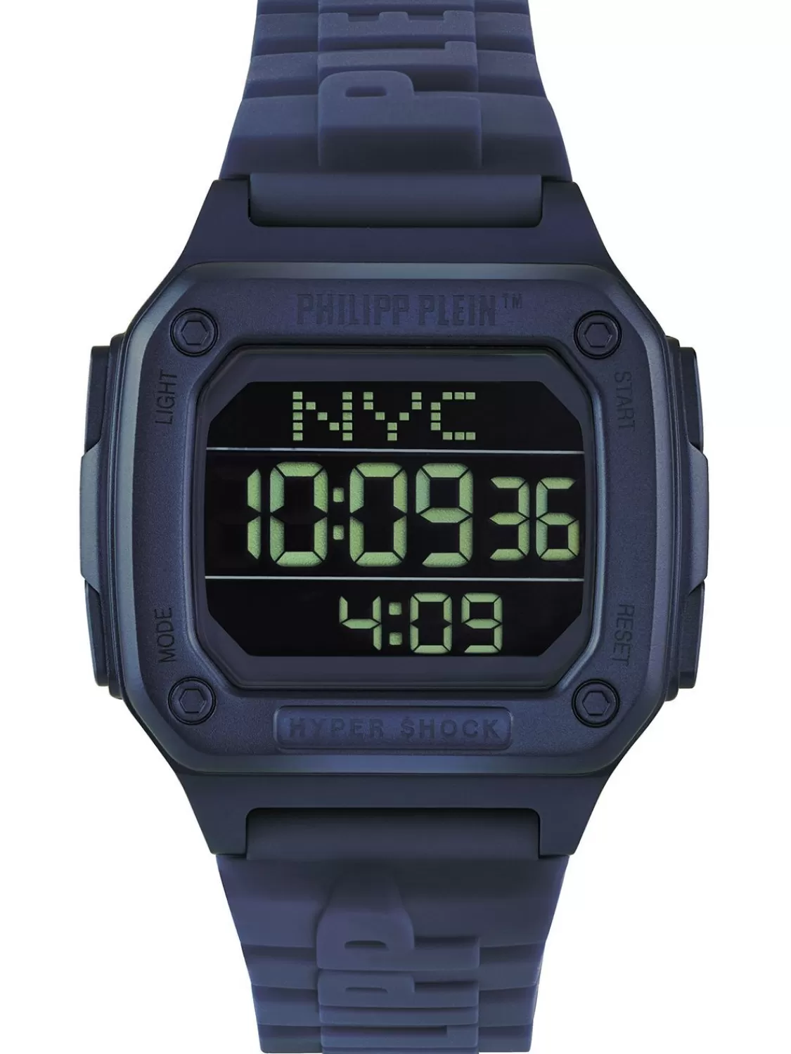 Philipp Plein Digital-Armbanduhr Hyper $Hock Blau | Herrenuhren