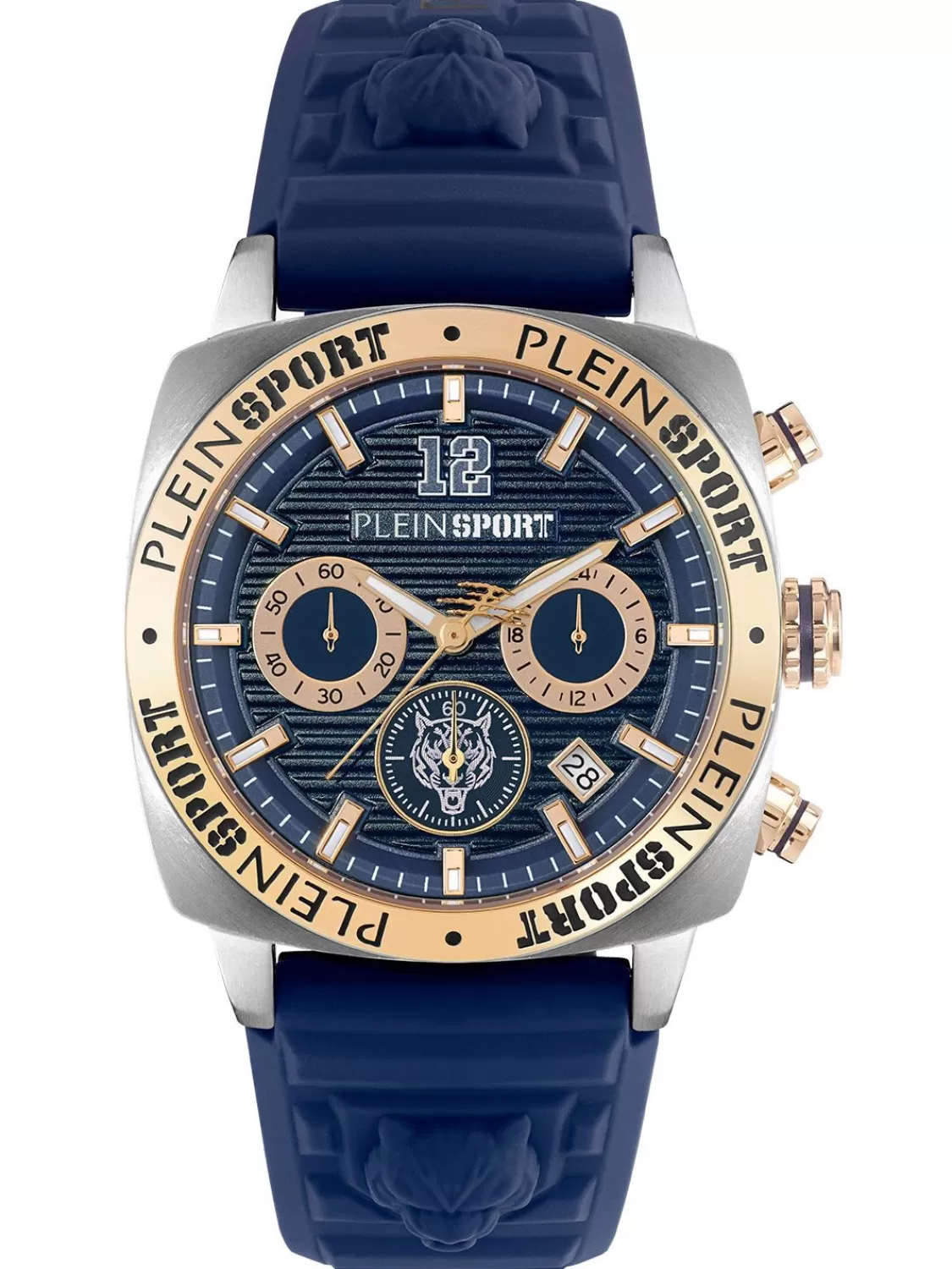 Philipp Plein Herrenuhr Chronograph Wildcat Dunkelblau | Herrenuhren