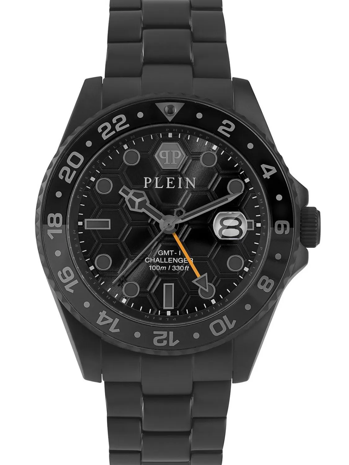 Philipp Plein Herrenuhr Gmt-I Challenger Schwarz | Herrenuhren