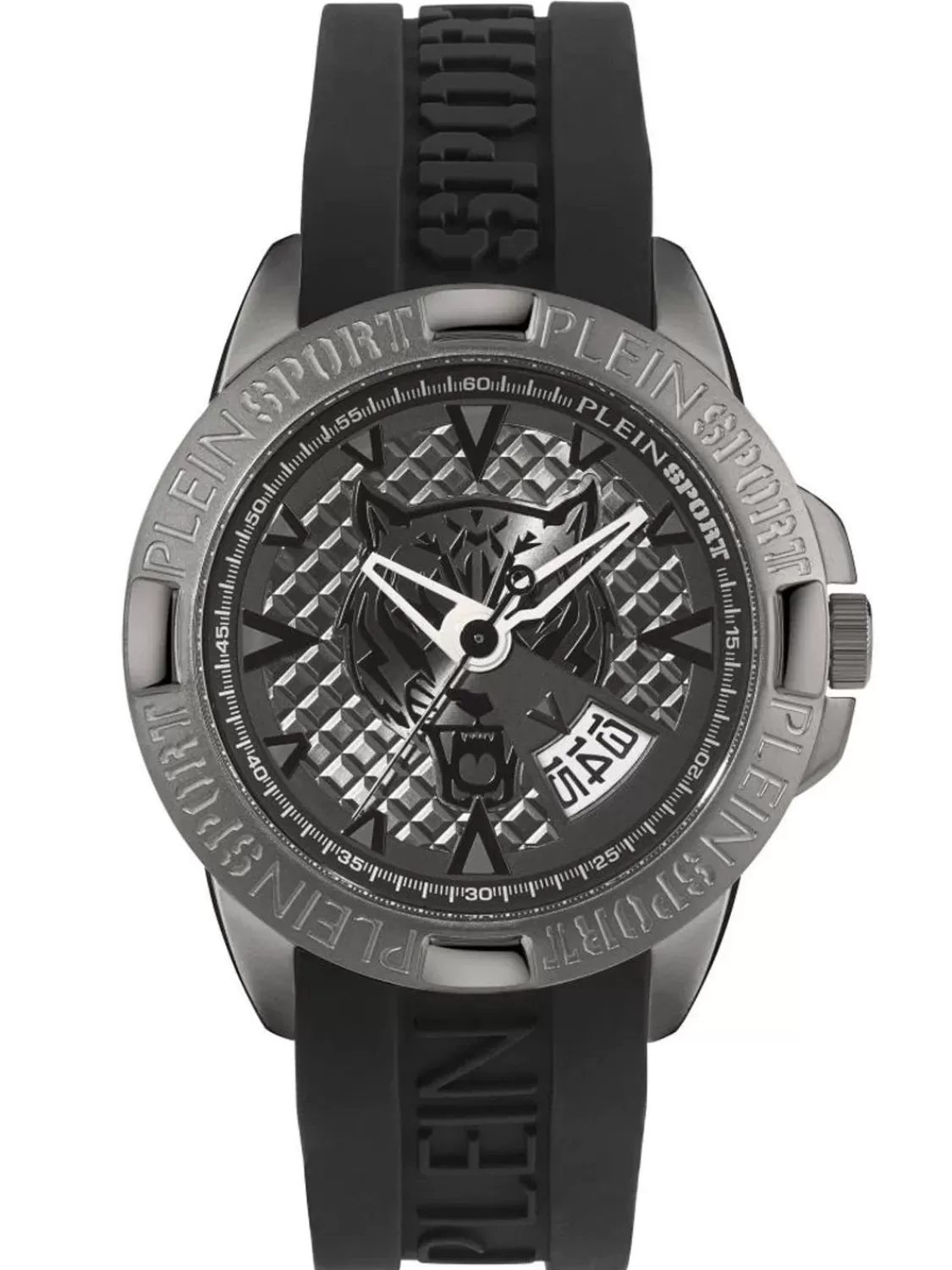 Philipp Plein Unisex-Armbanduhr Touchdown Schwarz | Herrenuhren