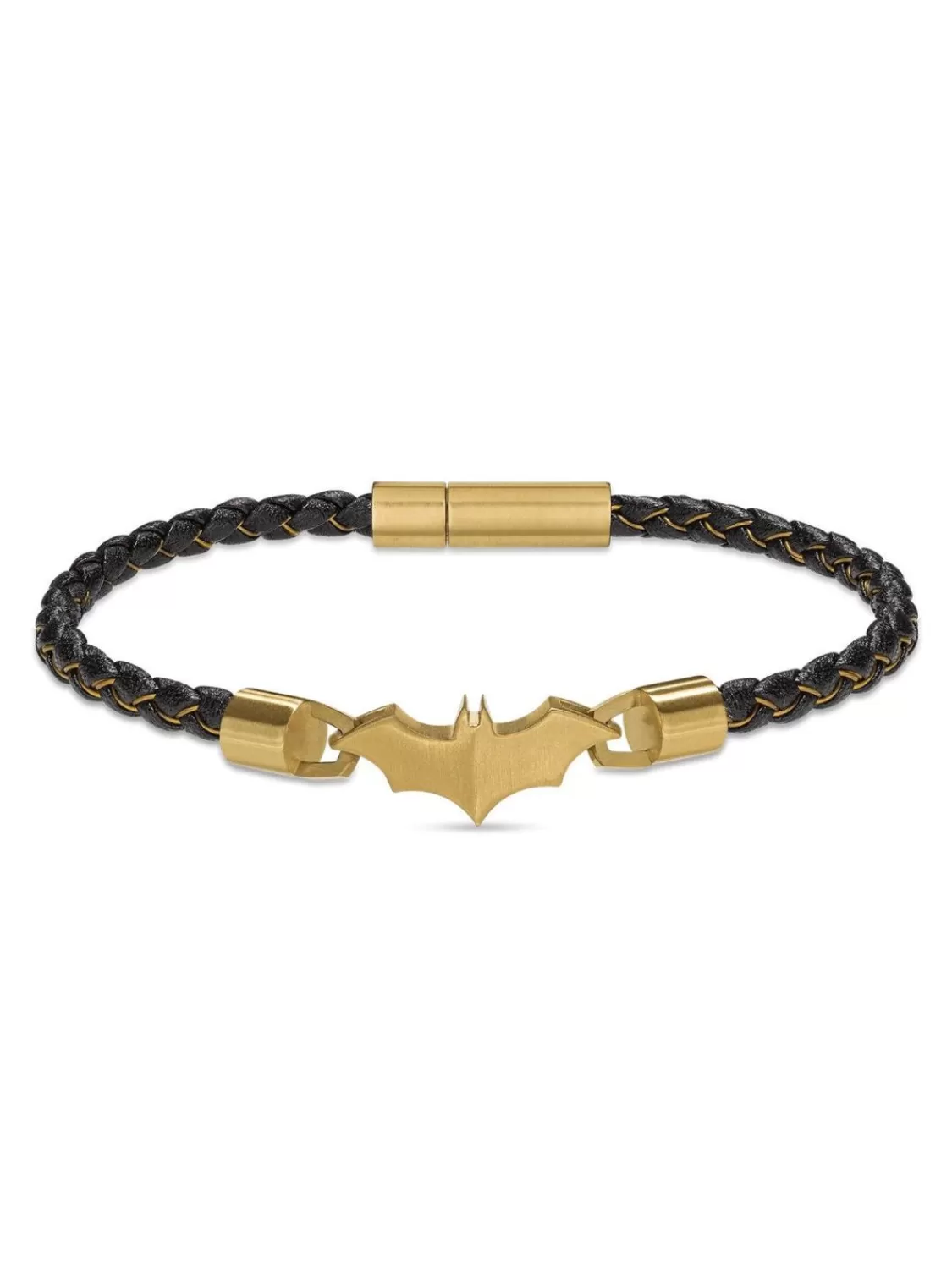 Police Herren-Armband Batman Schwarz/Goldfarben | Herrenschmuck