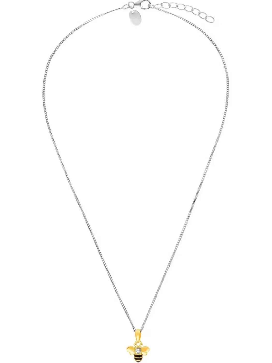 Prinzessin Lillifee Kinder-Halskette Biene Silber Bicolor | Kinderschmuck