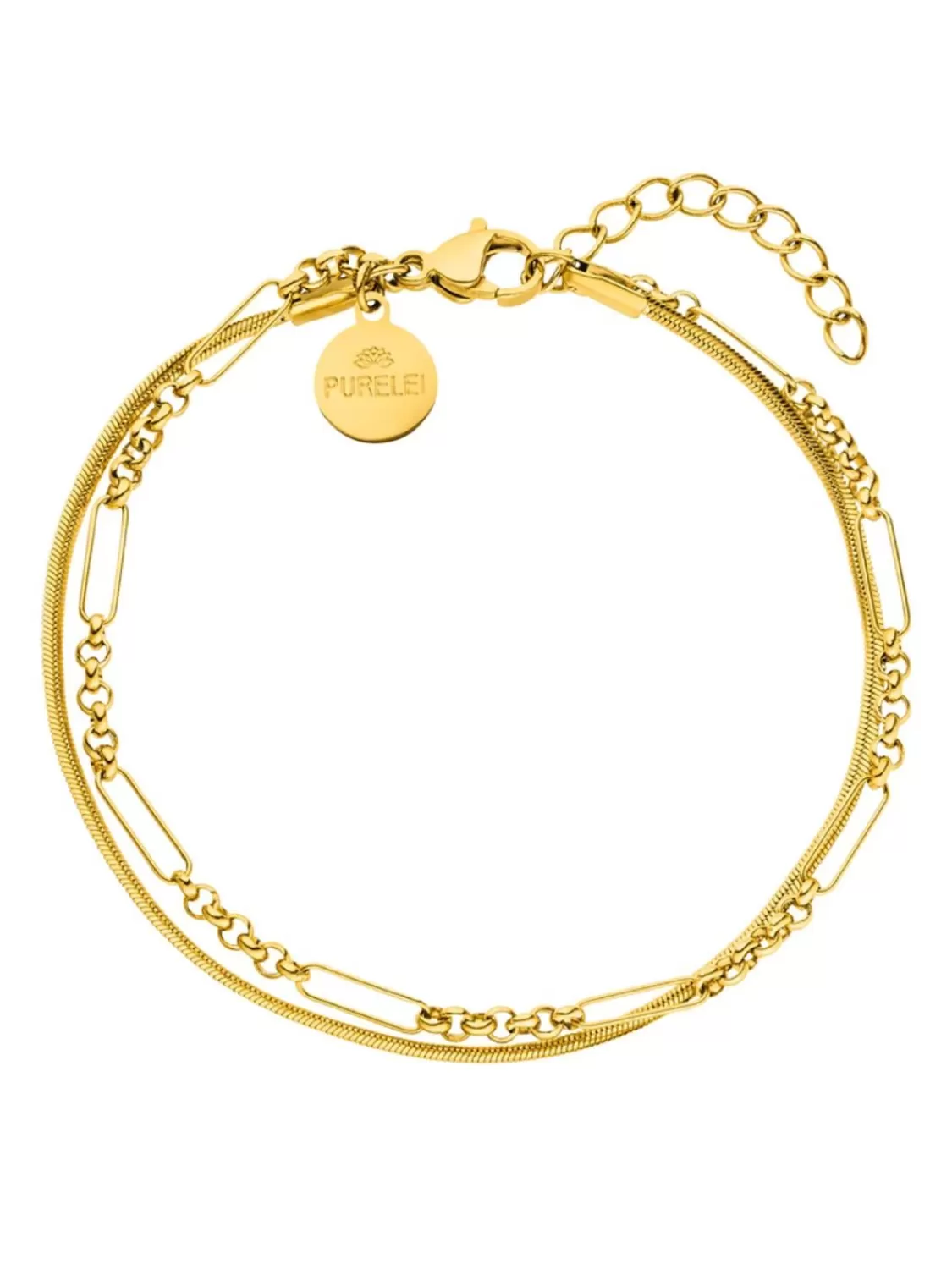 Purelei Damenarmband Vergoldet Sleeky Unison | Damenschmuck