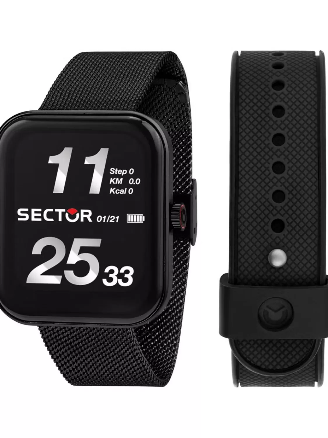 Sector S-03 Pro Light Smartwatch Schwarz | Damenuhren