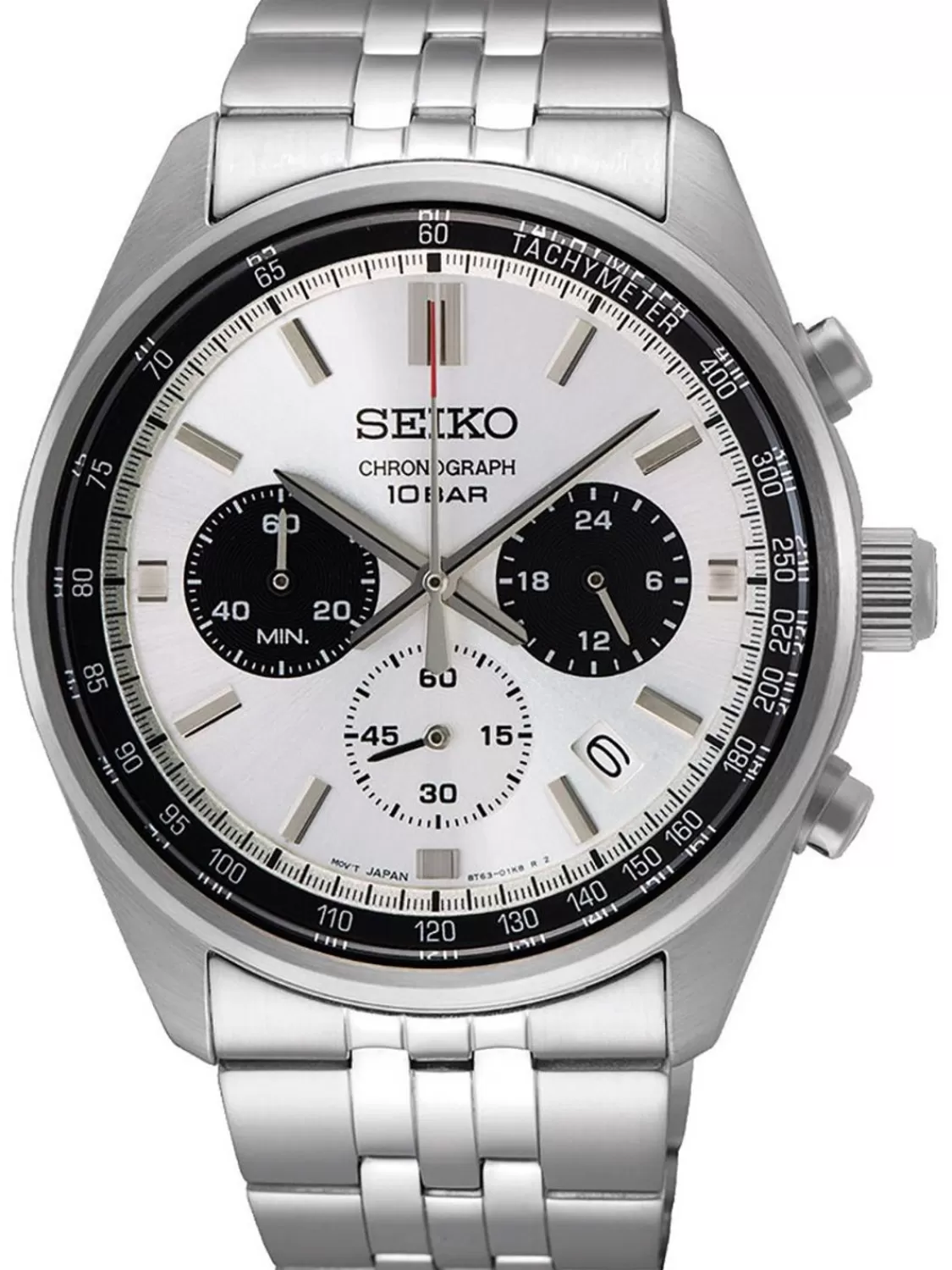 Seiko Chronograph Fur Herren Stahl/Silberfarben | Herrenuhren