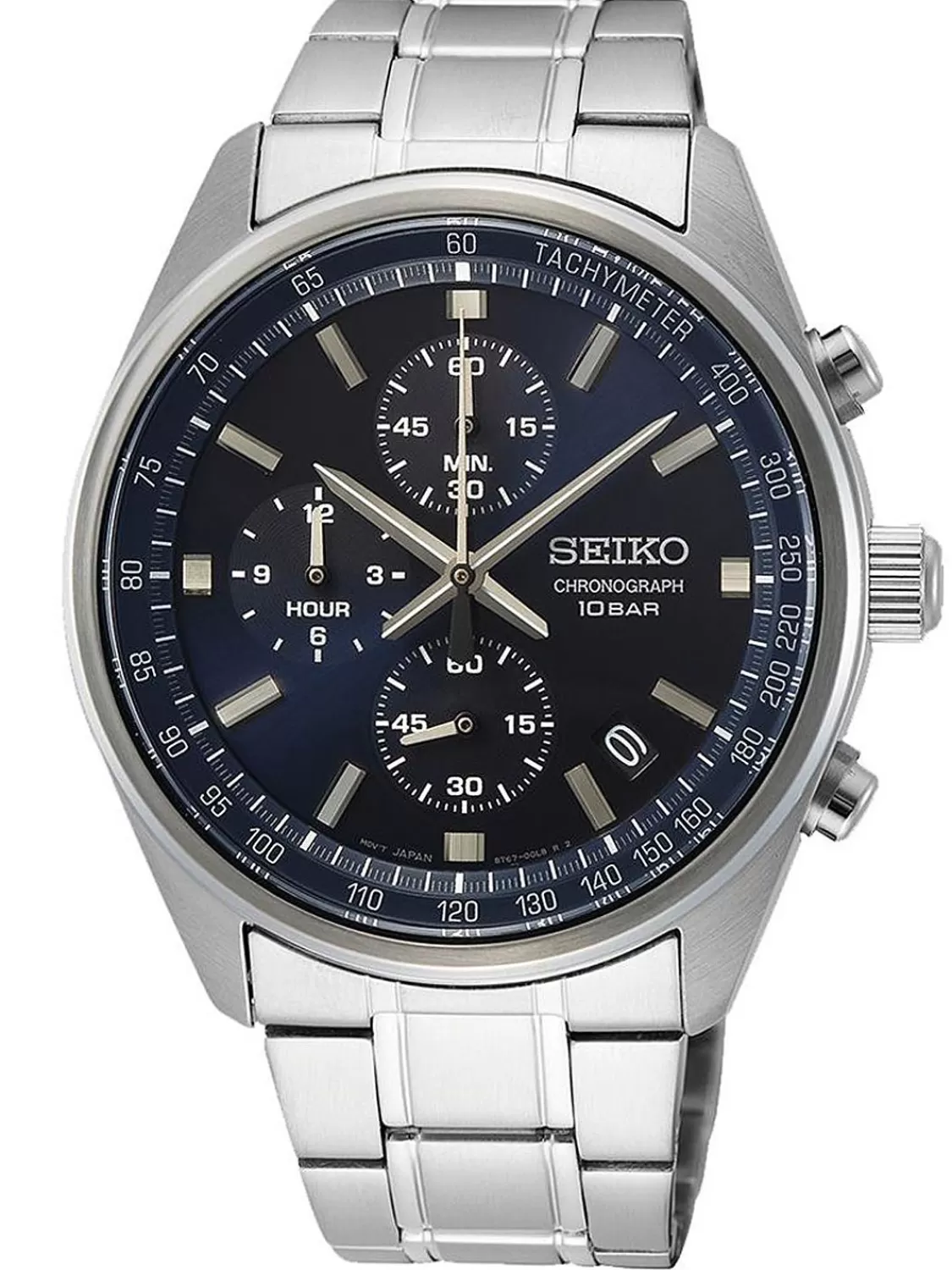 Seiko Chronograph Herrenuhr Mit Stahlband | Herrenuhren