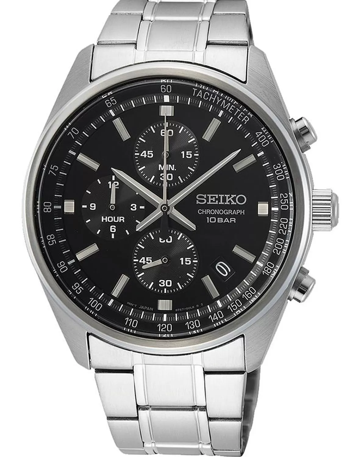 Seiko Chronograph Herrenuhr Schwarz | Herrenuhren