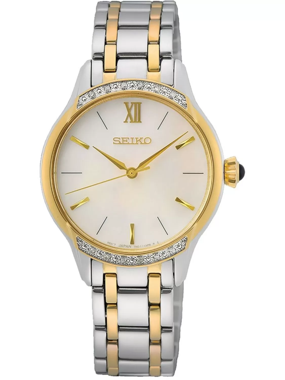 Seiko Damen-Armbanduhr Quarz Bicolor | Damenuhren