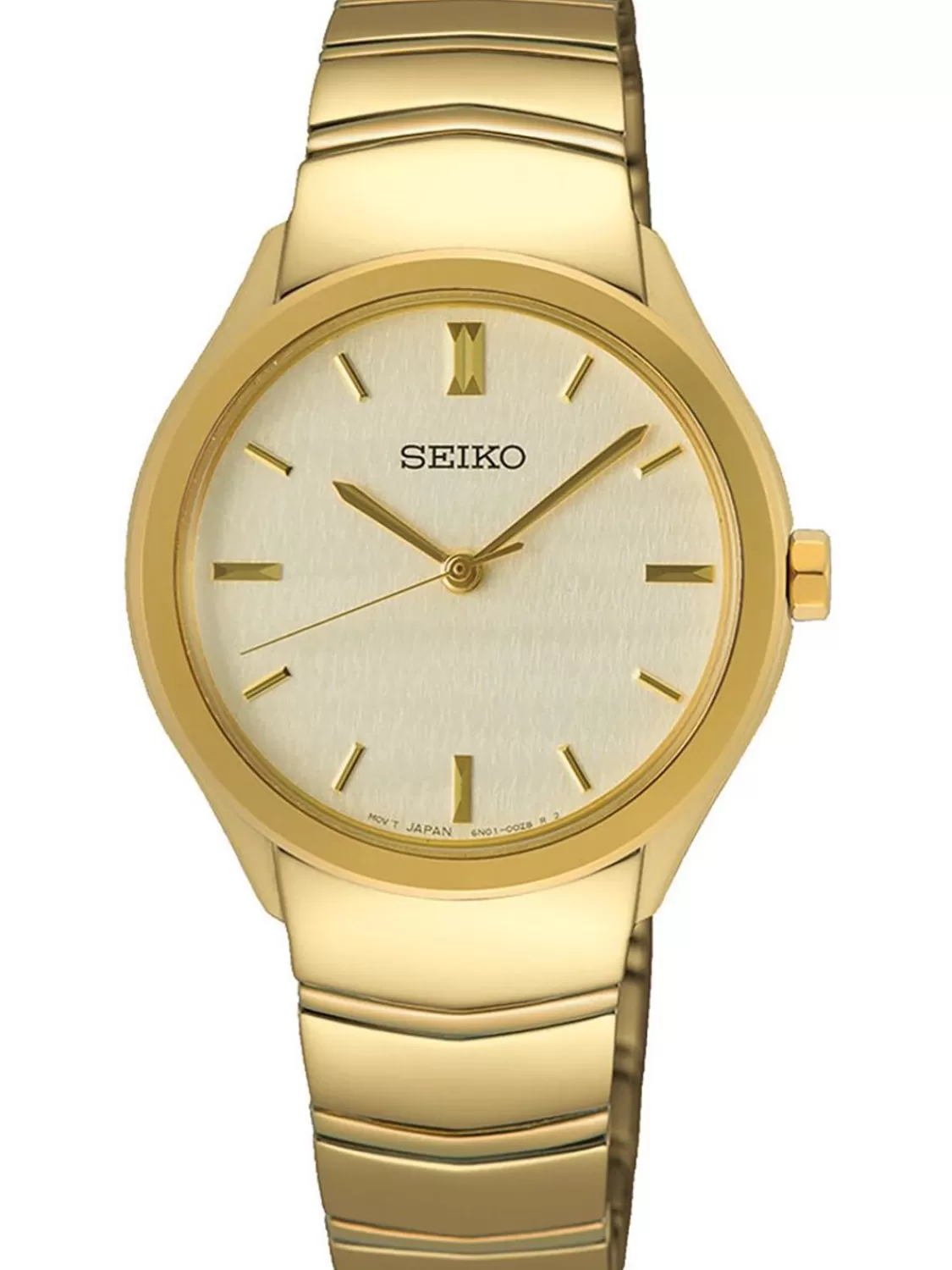 Seiko Damenuhr Quarz Goldfarben | Damenuhren