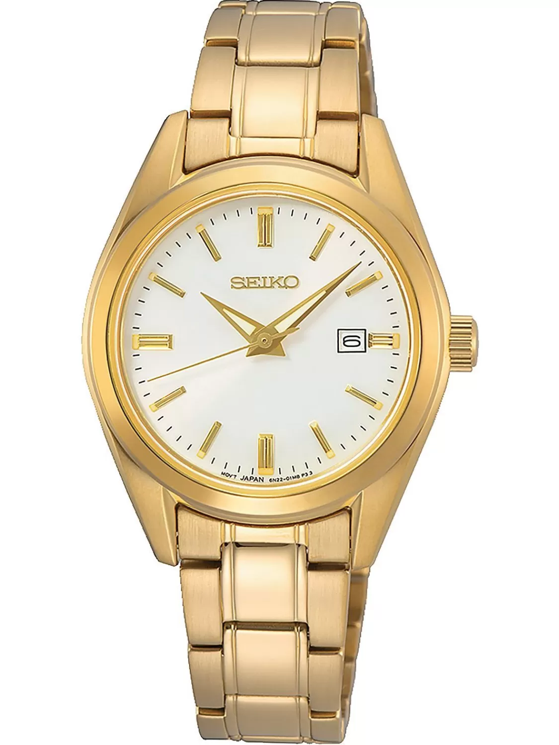 Seiko Damenuhr Quarz Goldfarben | Damenuhren