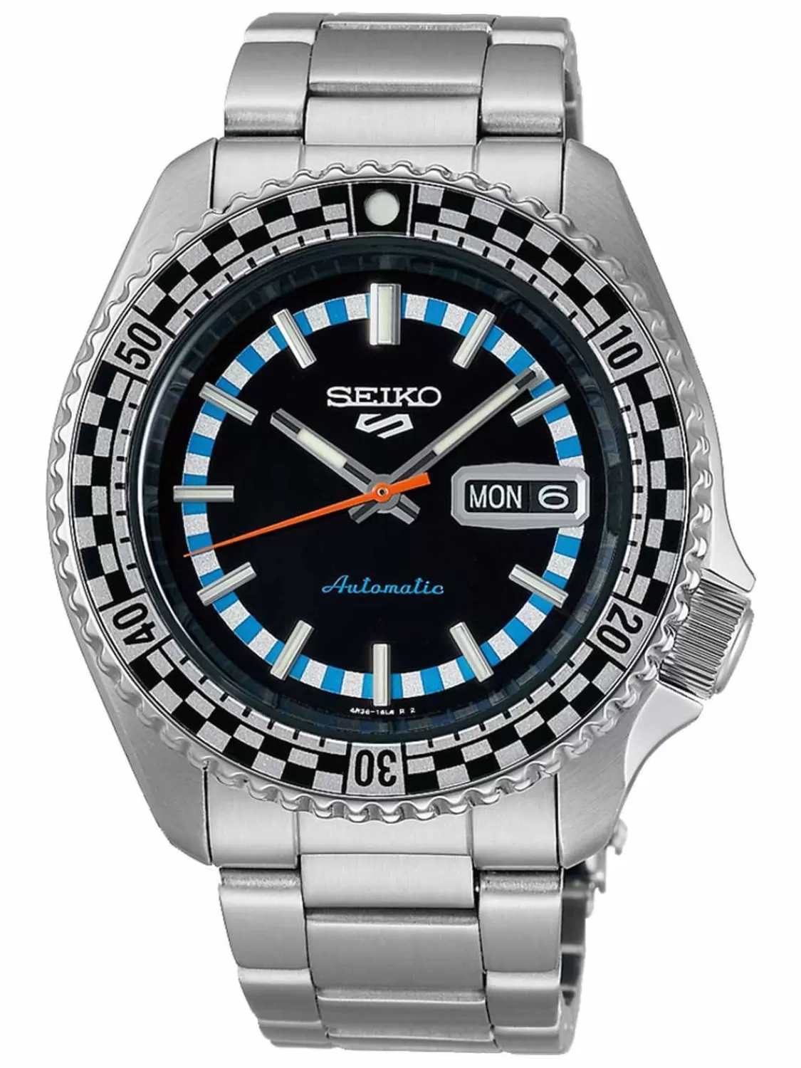 Seiko Herrenuhr Automatik Checker Flag Special Edition | Herrenuhren