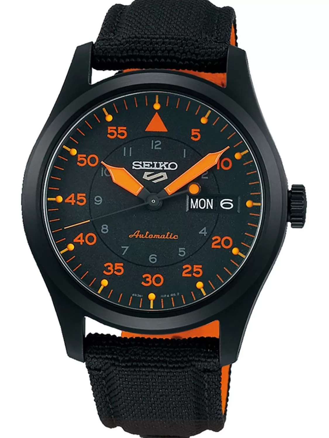 Seiko Herrenuhr Automatik Schwarz | Herrenuhren