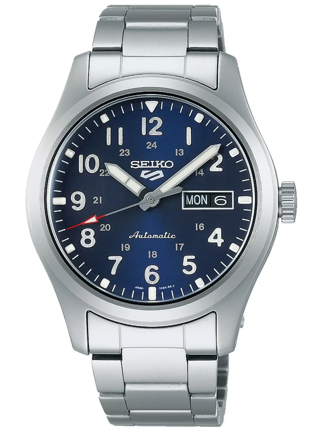 Seiko Herrenuhr Automatik Stahl/Blau | Herrenuhren