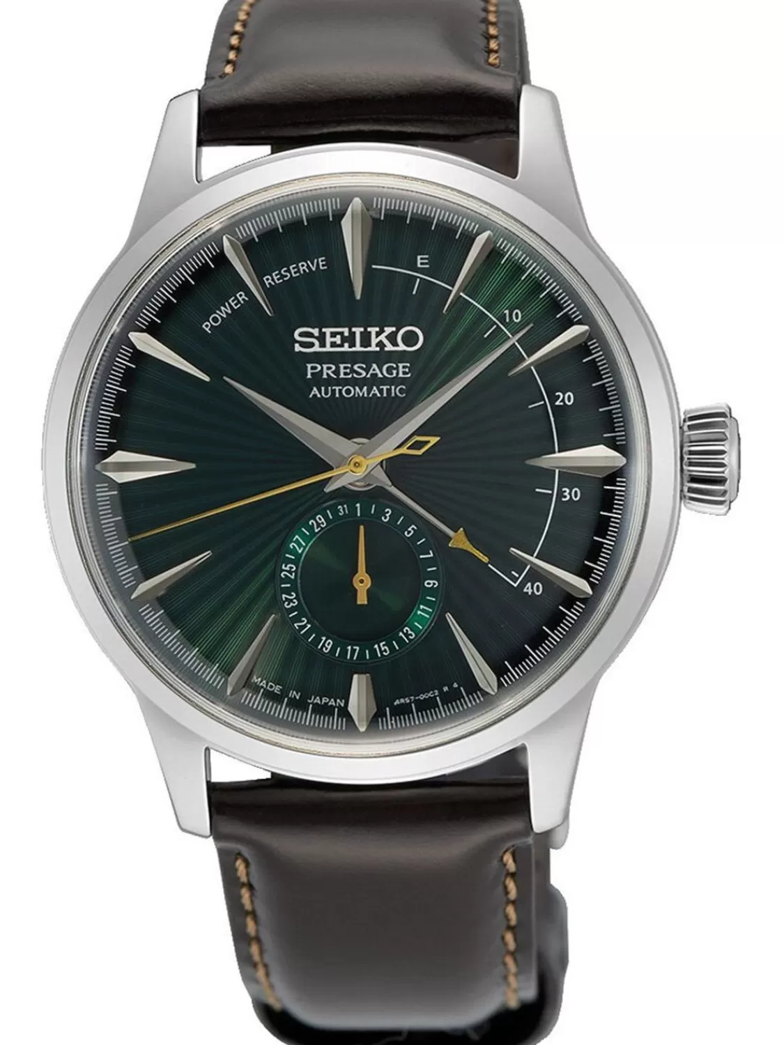 Seiko Presage Herrenuhr Automatik Cocktail Time Braun/Grun | Herrenuhren