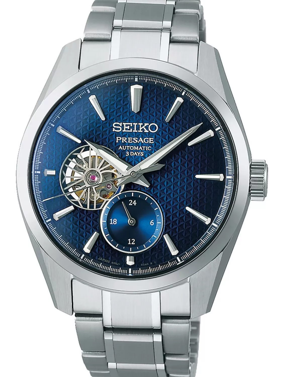 Seiko Presage Herrenuhr Automatik Sharp Edged Stahl/Blau | Herrenuhren