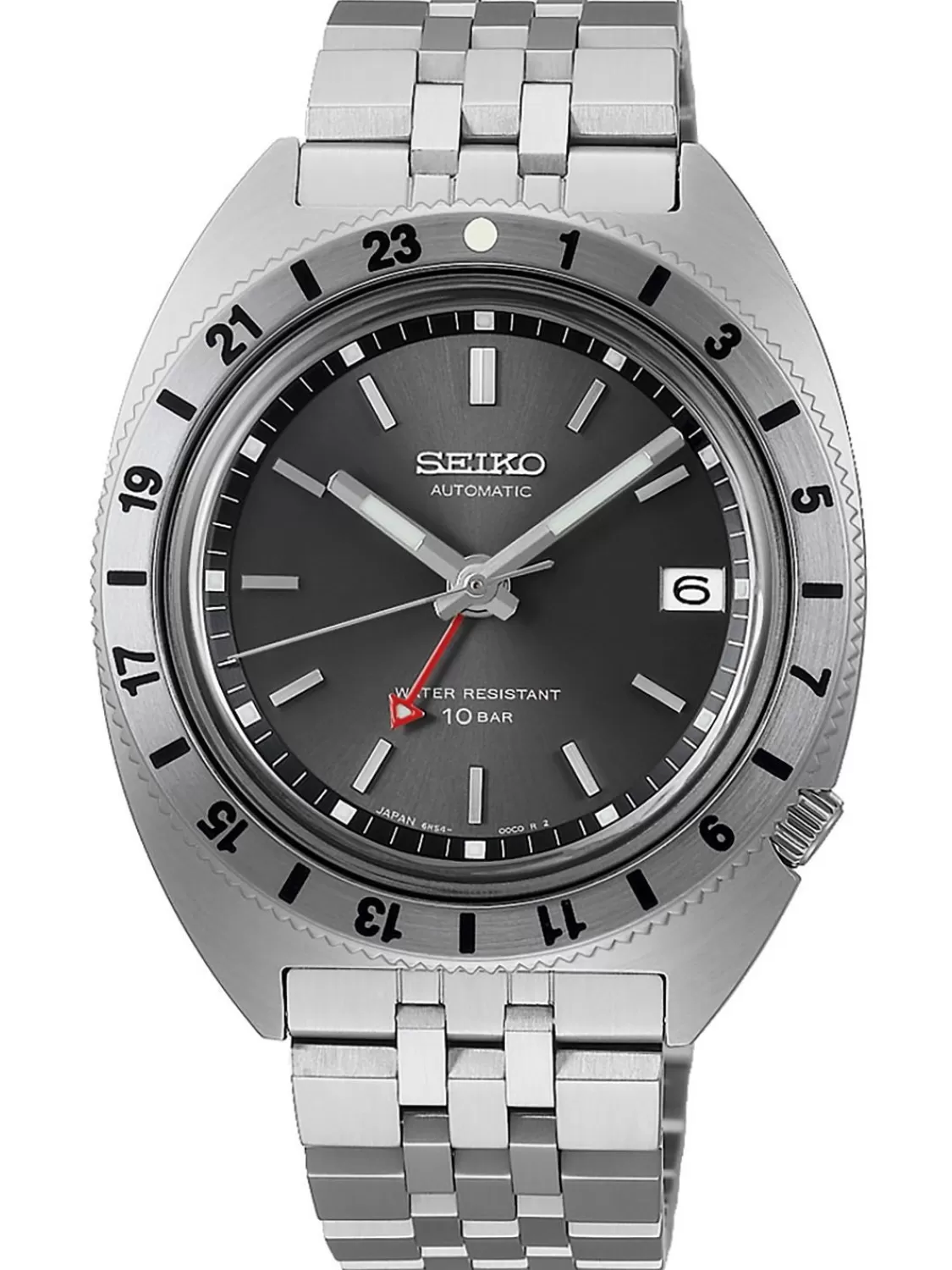 Seiko Prospex Land Herrenuhr Automatik Gmt Stahl/Anthrazit Le | Herrenuhren