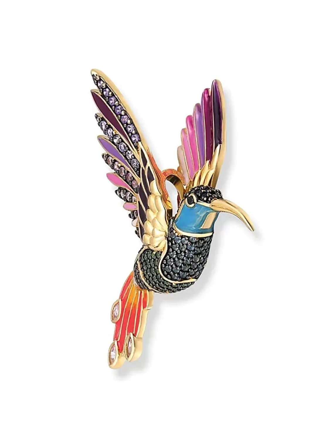 Seinerzeit Anhanger Cleo Kolibri Goldfarben | Damenschmuck