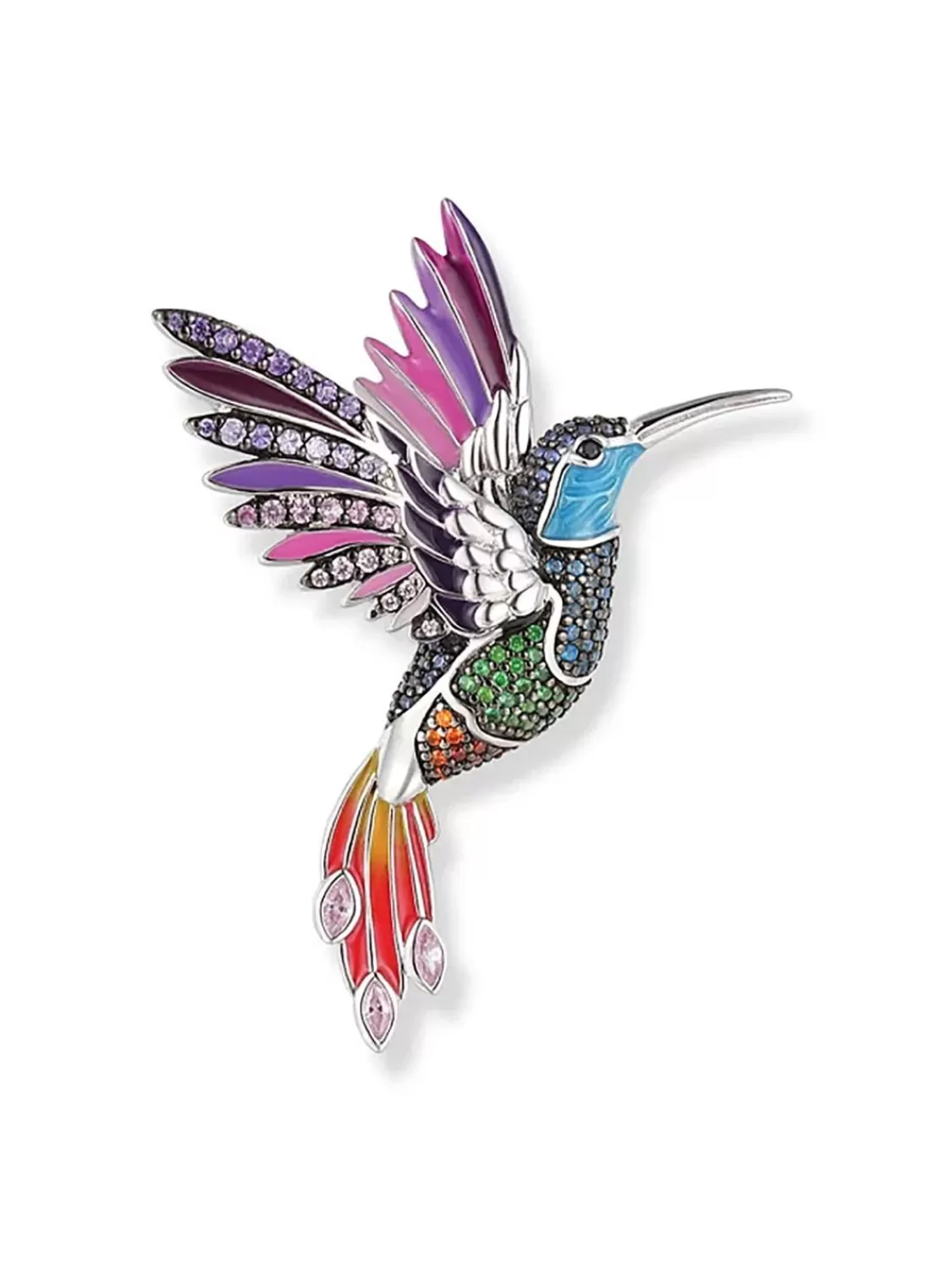 Seinerzeit Anhanger Pedro Kolibri Silber | Damenschmuck