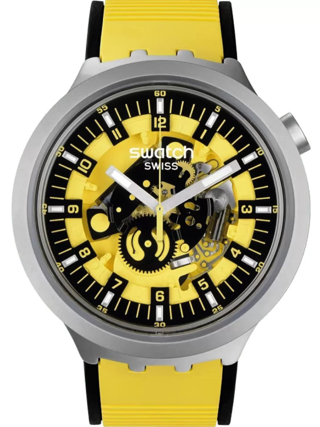 Swatch Armbanduhr Big Bold Bolden Yellow | Herrenuhren