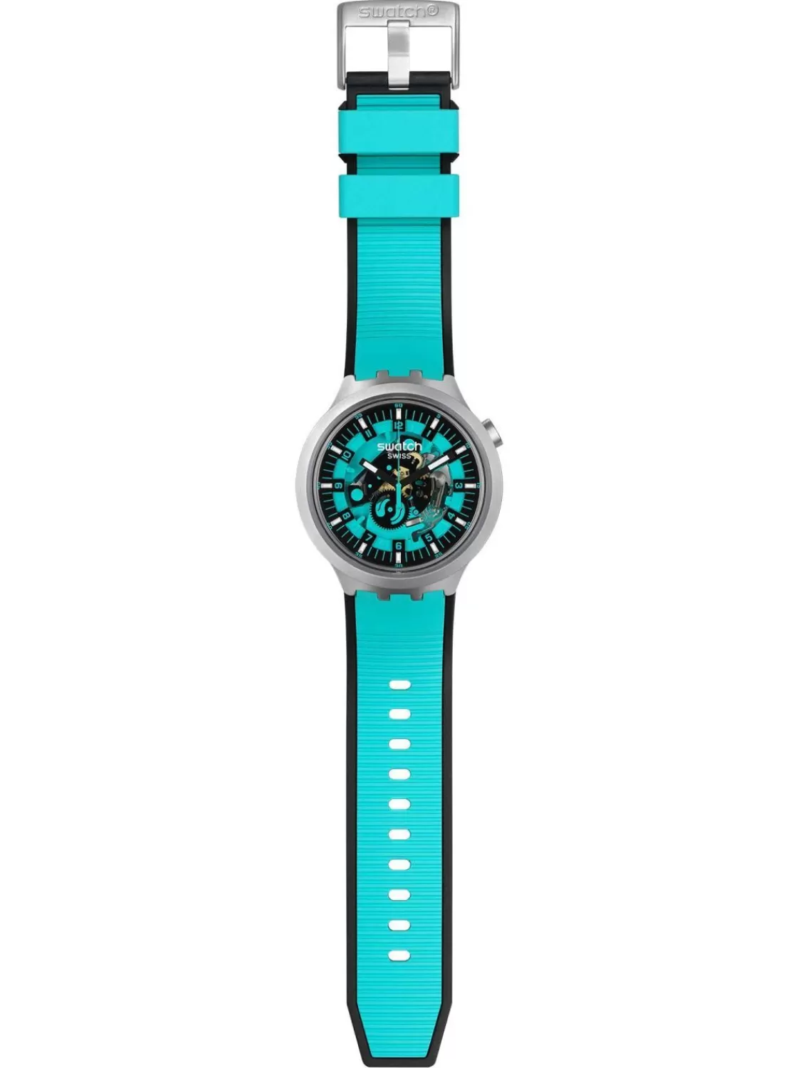 Swatch Armbanduhr Big Bold Irony Mint Trim | Herrenuhren