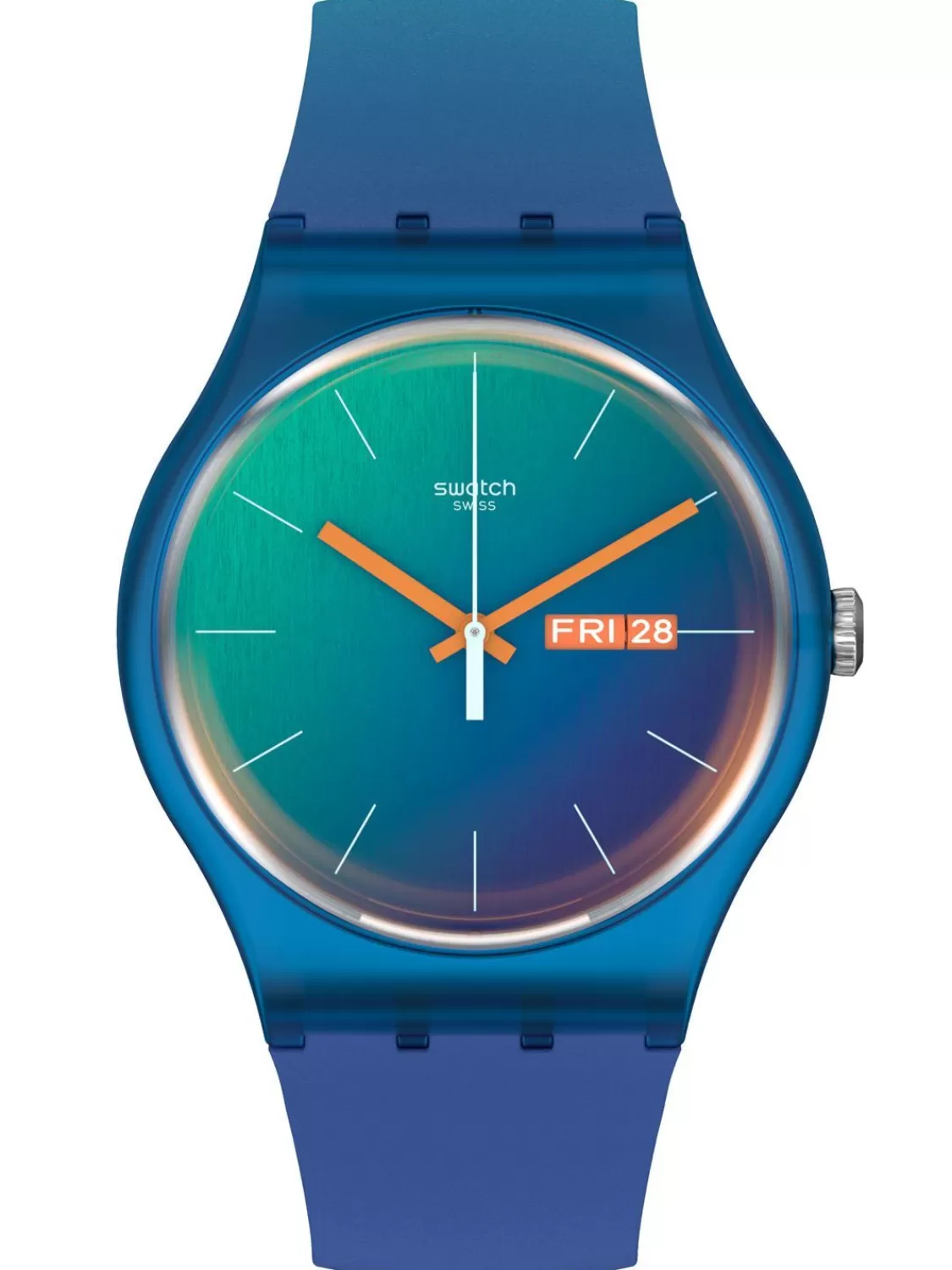 Swatch Armbanduhr Fade To Teal | Damenuhren