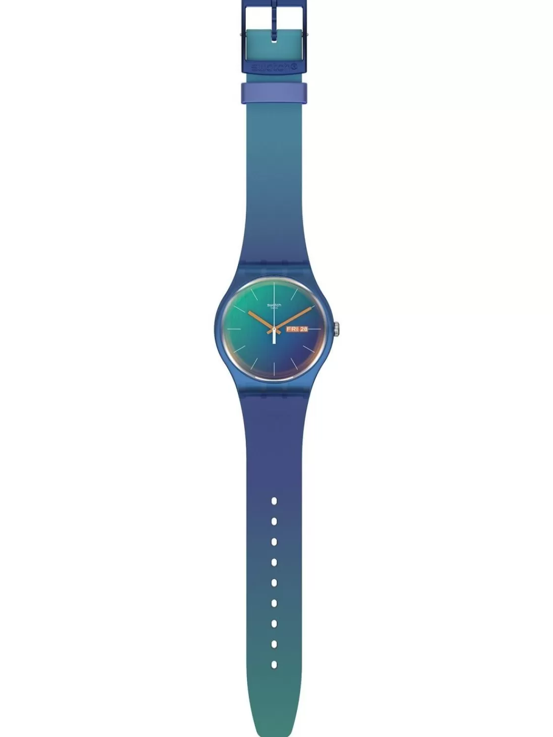 Swatch Armbanduhr Fade To Teal | Damenuhren