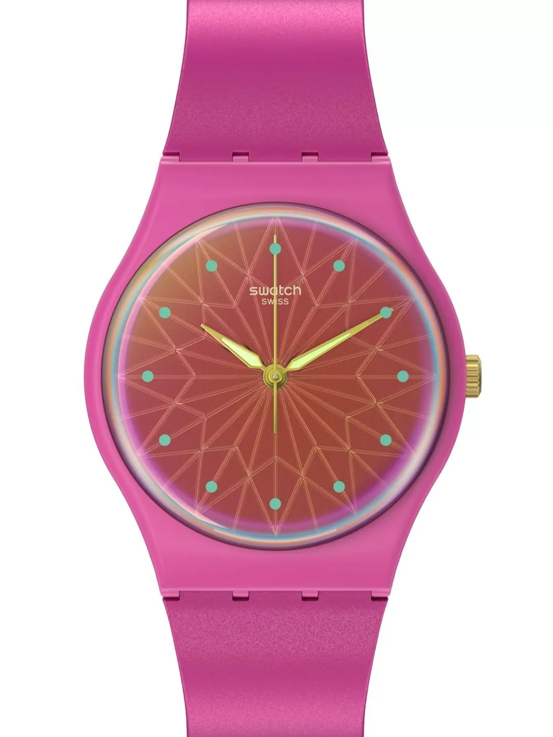 Swatch Armbanduhr Fantastic Fuchsia | Herrenuhren