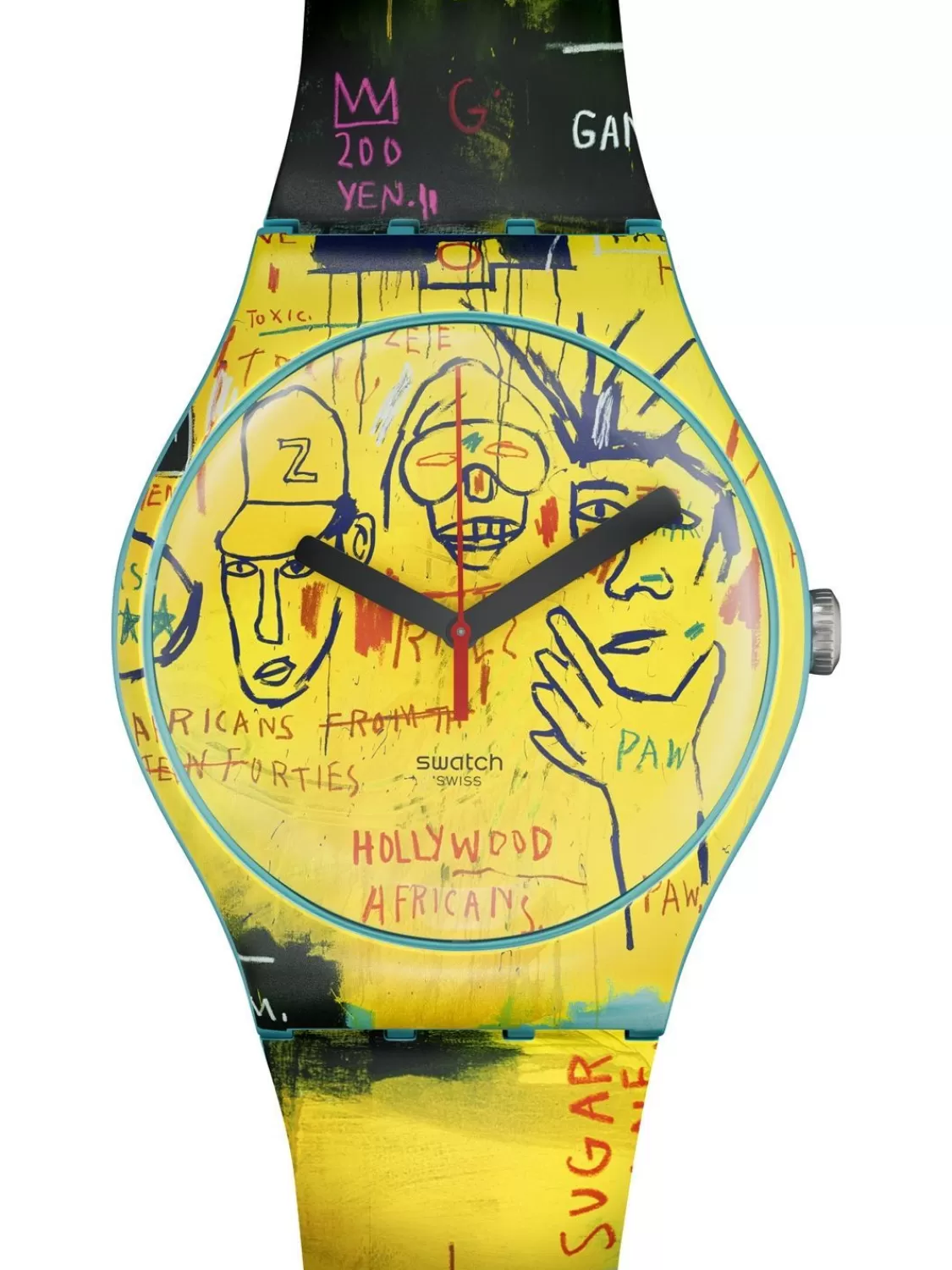 Swatch Armbanduhr Hollywood Africans By Jean-Michel Basquiat | Herrenuhren