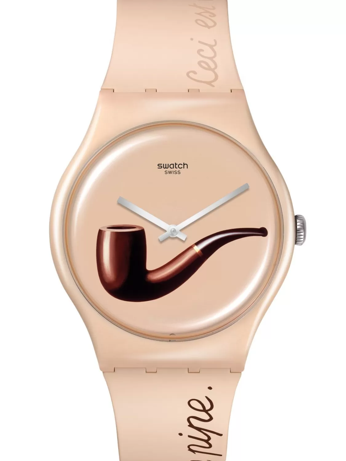 Swatch Armbanduhr La Trahison Des Images By Rene Magritte | Herrenuhren