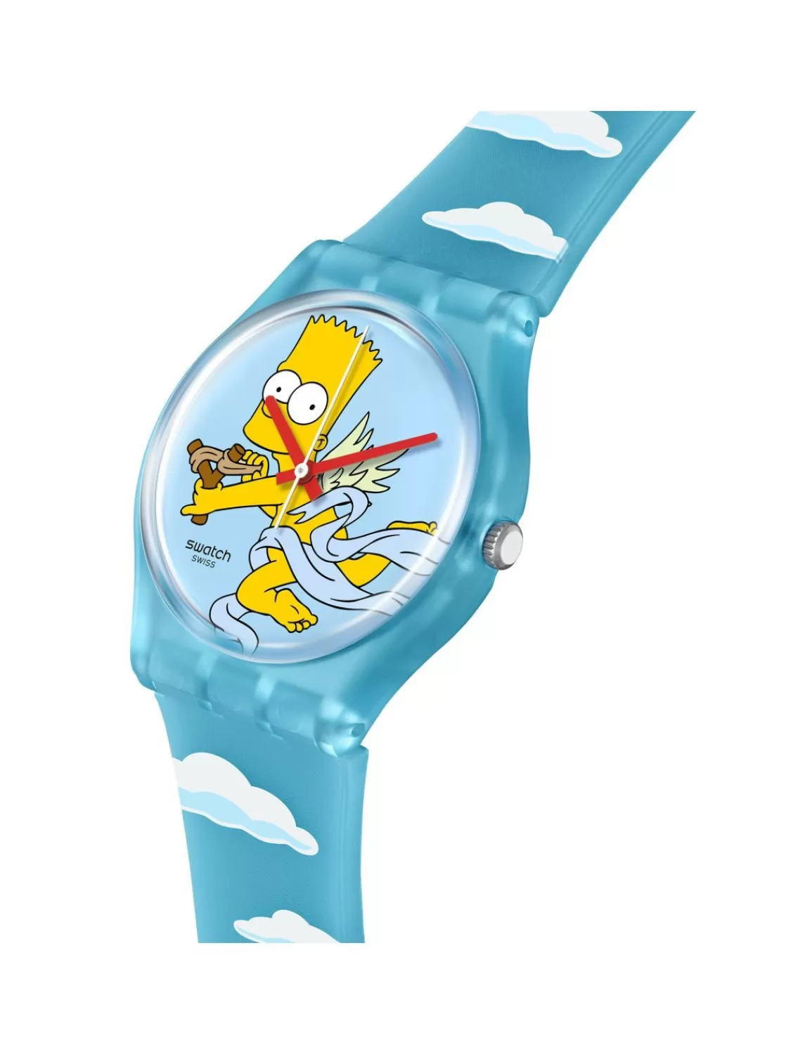 Swatch Armbanduhr The Simpsons Angel Bart | Herrenuhren