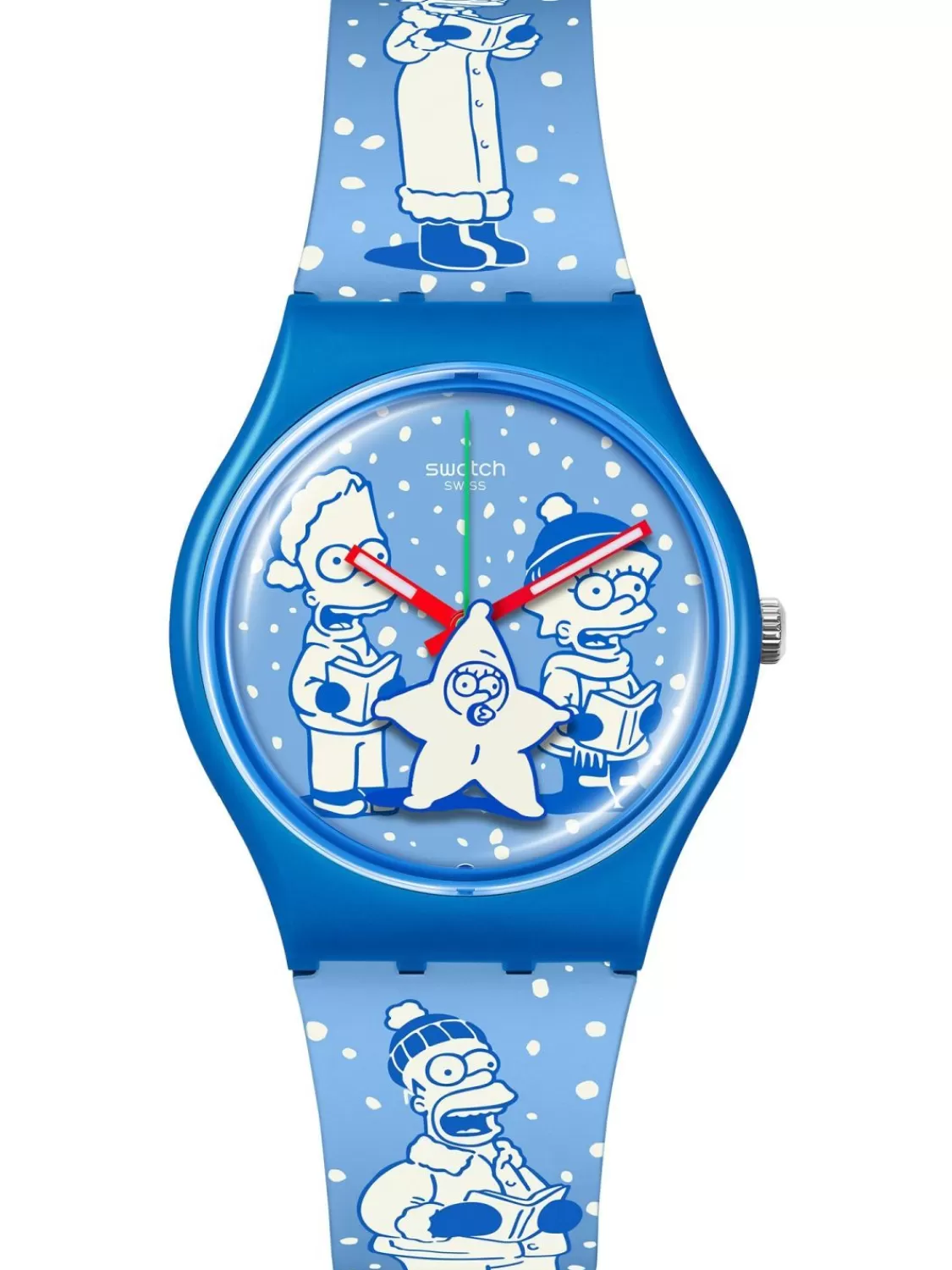 Swatch Armbanduhr The Simpsons Tidings Of Joy | Herrenuhren