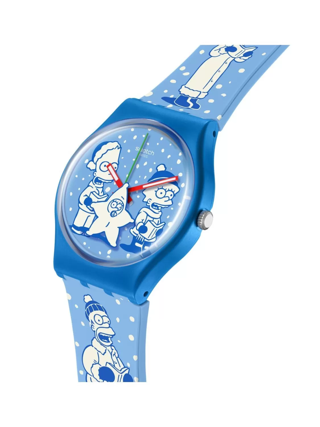 Swatch Armbanduhr The Simpsons Tidings Of Joy | Herrenuhren