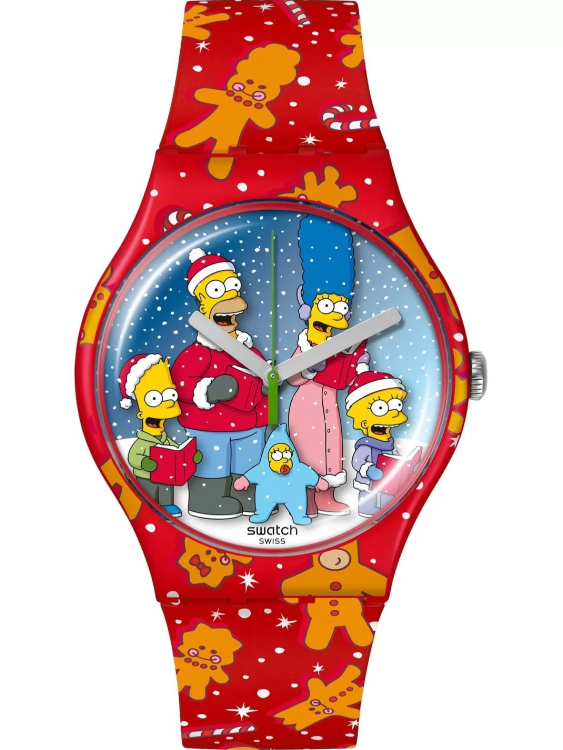 Swatch Armbanduhr The Simpsons Wondrous Winter Wonderland | Herrenuhren