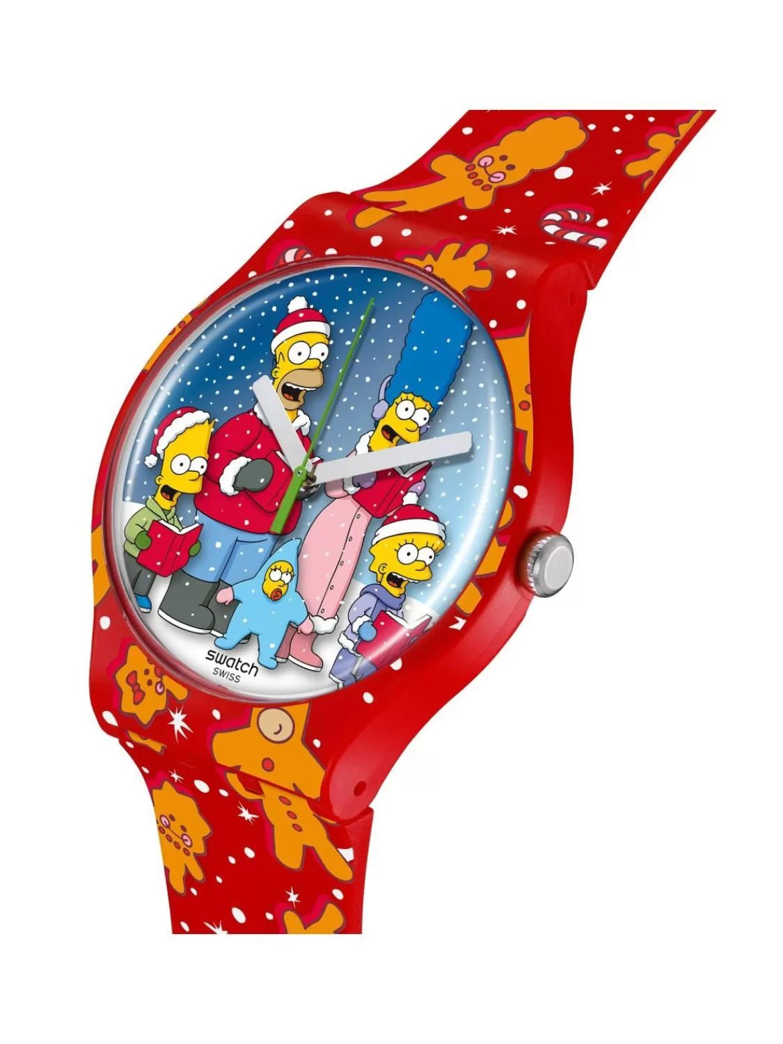 Swatch Armbanduhr The Simpsons Wondrous Winter Wonderland | Herrenuhren