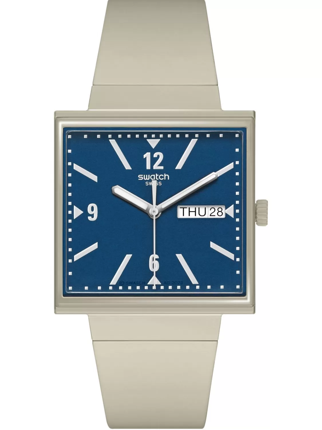 Swatch Armbanduhr What If Beige? | Herrenuhren