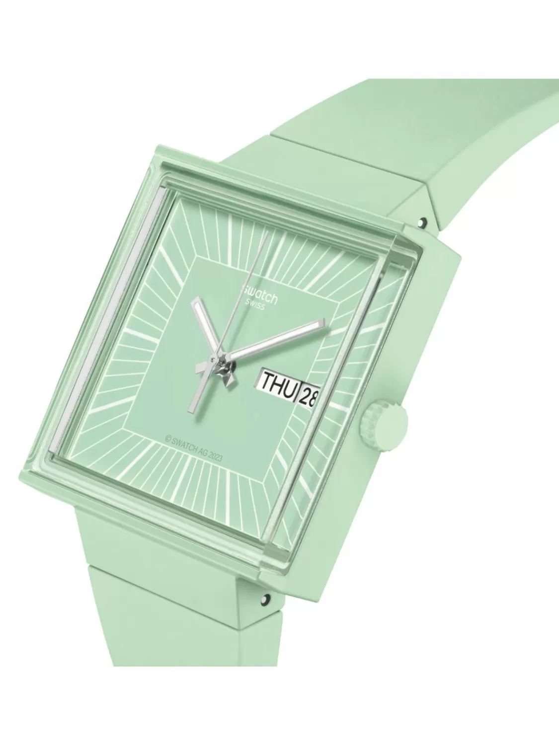 Swatch Armbanduhr What If Mint? | Herrenuhren