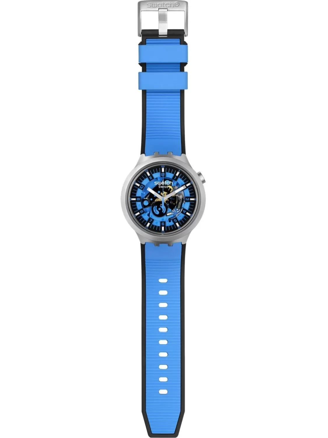 Swatch Big Bold Irony Armbanduhr Azure Blue Daze | Herrenuhren