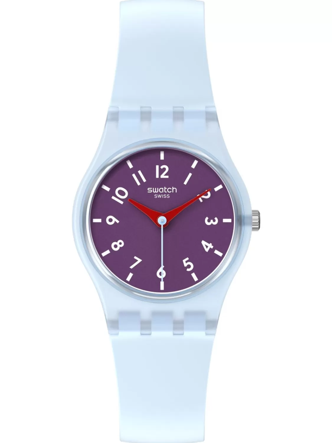 Swatch Damenuhr Powder Plum | Damenuhren