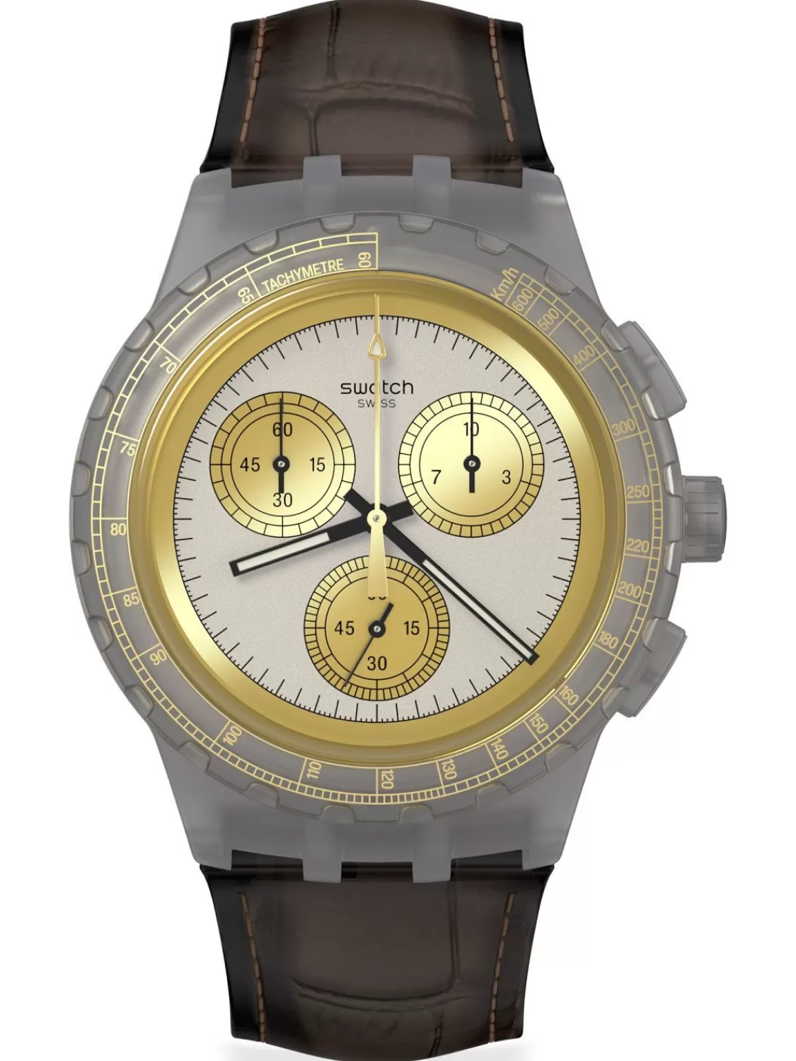 Swatch Herren-Armbanduhr Chronograph Golden Radience | Herrenuhren